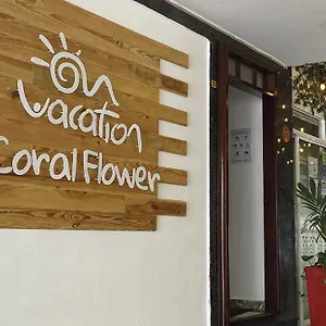 On Vacation Coral Flower San Andrés